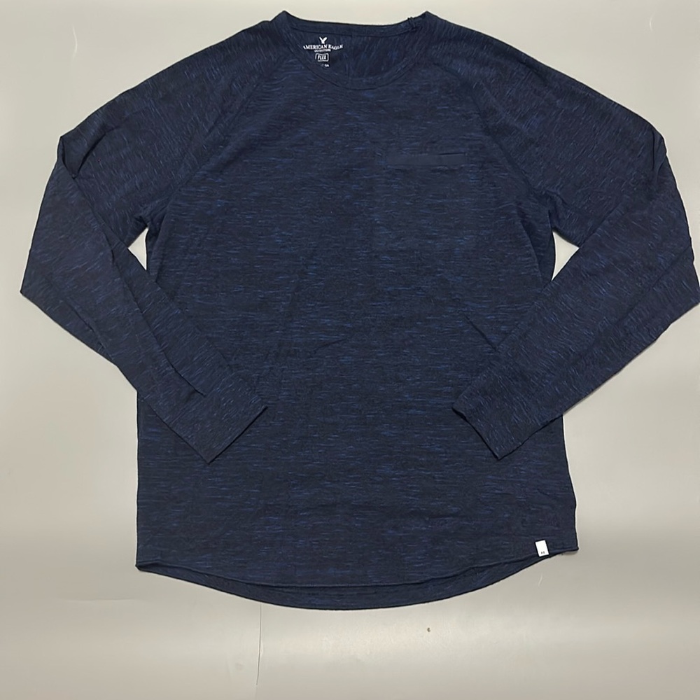 American Eagle AE Long Sleeve Pocket Tee T-Shirt SIZE LARGE TALL LT